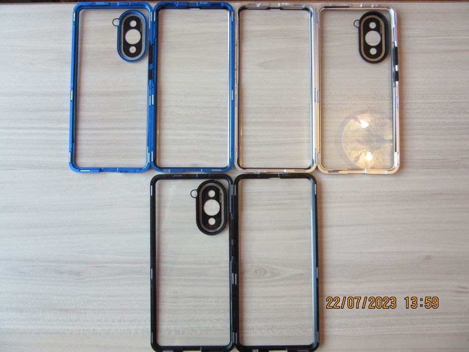 Huawei Nova 10 Pro / 10 SE / Двоен 360 магнитен кейс камера протектор
