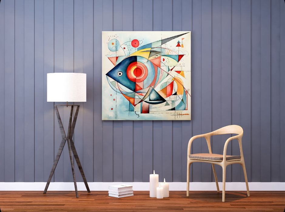 Картины абстракция на холсте 50*50