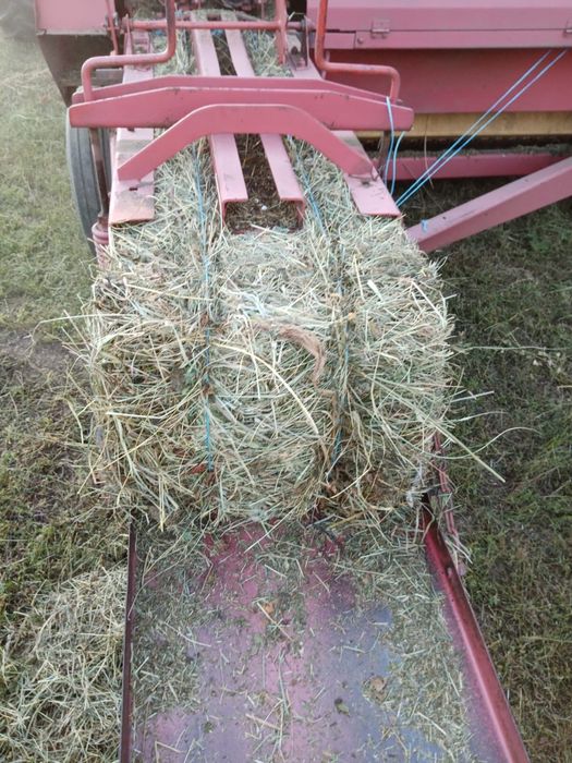 Semanatoare porumb SPC6 si presa balotat NewHolland 270
