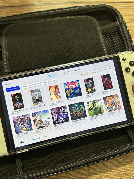 Nintendo Switch OLED прошитый (ULTRANX)