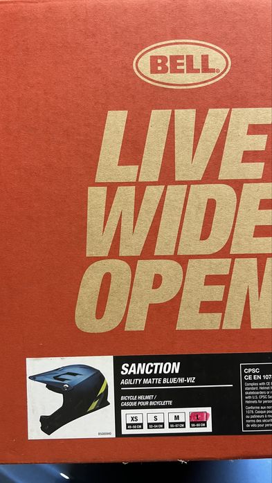 Велосипеден шлем каска BELL Sanction размер L (58 - 60 cm)