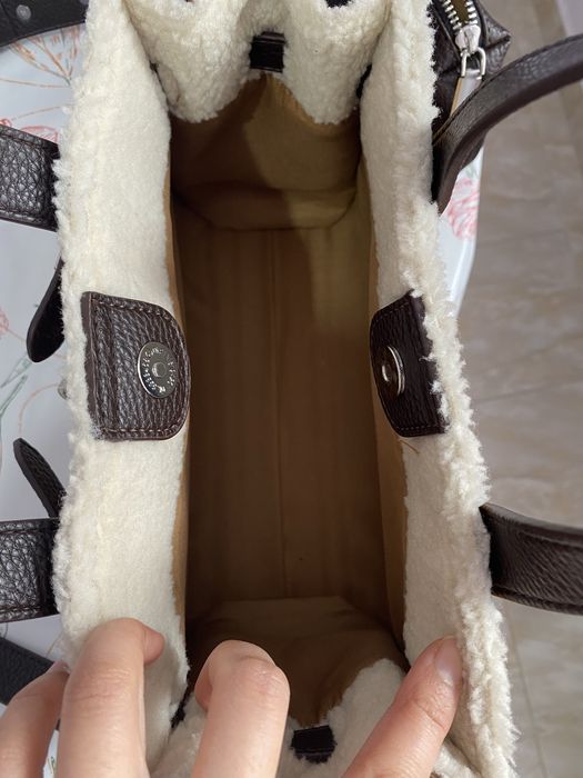 Сумка замшевая.