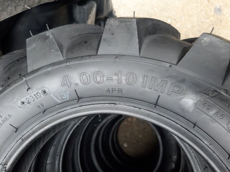 4.00-10 Anvelope noi agricole de motocultor cu garantie 2 ani si livra