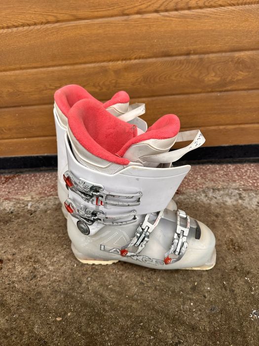 Clapari Lange alb cu roz