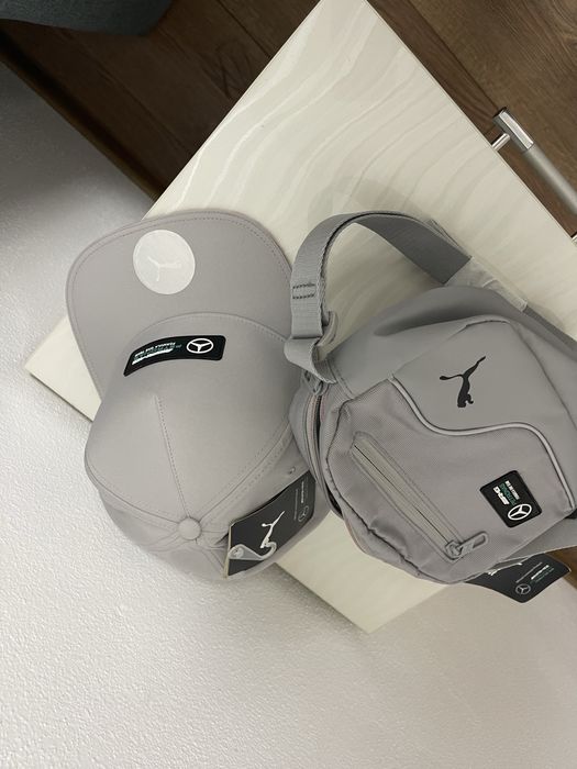 Sapca si borseta Puma Mercedes Amg