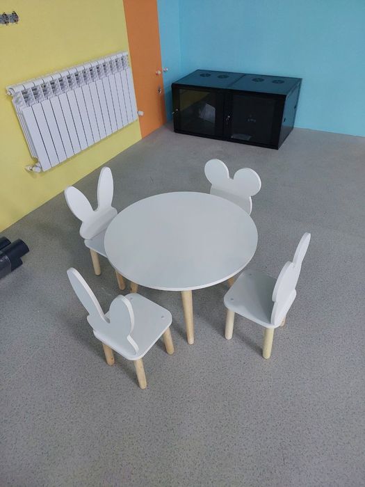 Детская мебель стол стульчик bolalar uchun mebel stol stul