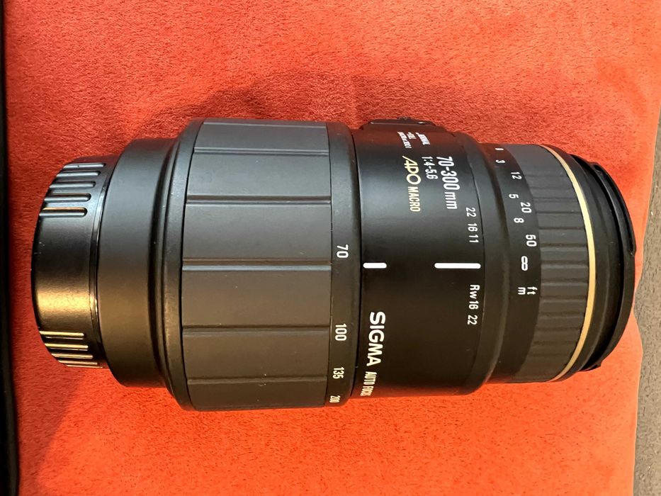 Продавам фотоапарат Sony Alpha A200 със SIGMA DC 17-70 mm 1:2.8-4.5