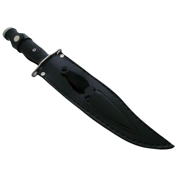 Cutit vanatoare IdeallStore®, Unity Blade, 36 cm, teaca piele inclusa