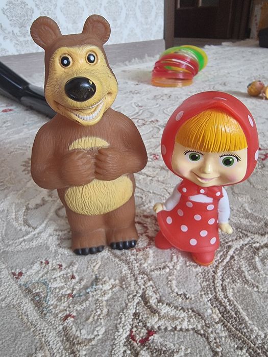 Маша и медведь резиновые