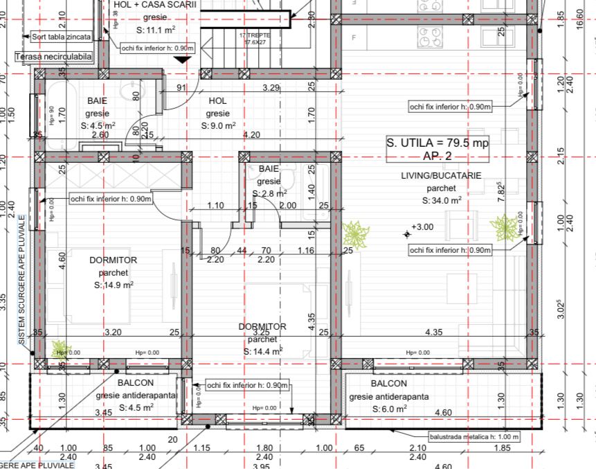 Proprietar - Apartamente 3 Camere - 80 Mp2 - Dumbravita - Zona ikea
