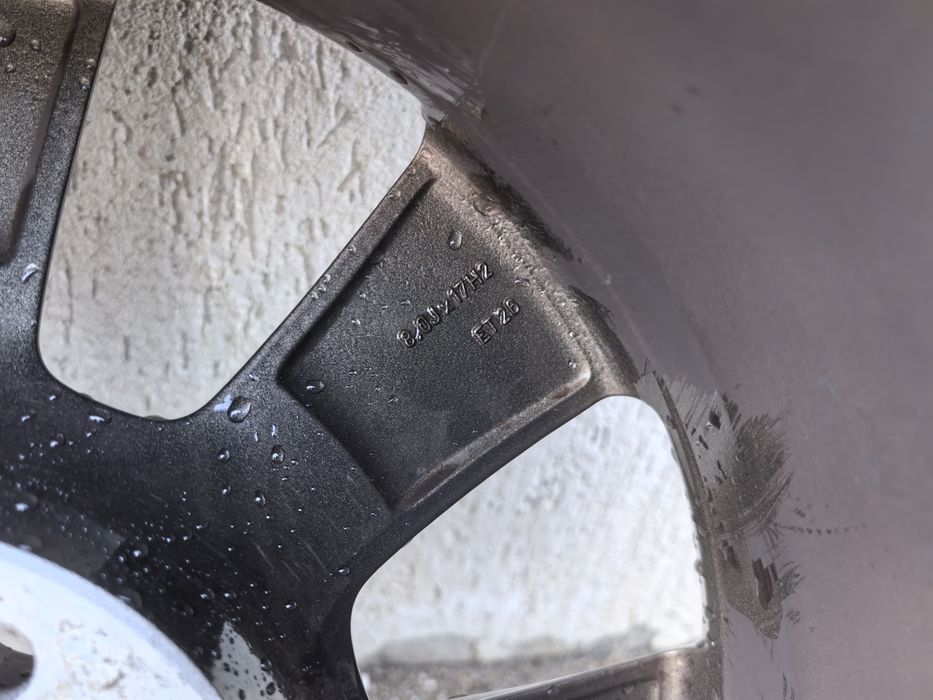 Jante 17 inch originale Audi, 235 45 17 anvelope vara