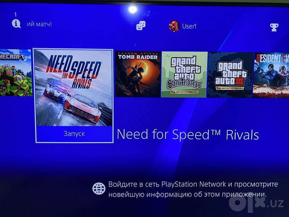 Ps4 slim 500gb holati alo 15 ta top uyini bilan