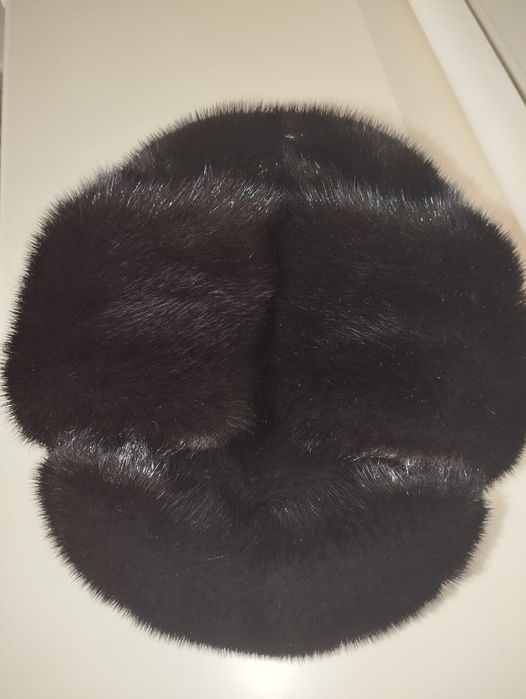 Норковая шапка мужская