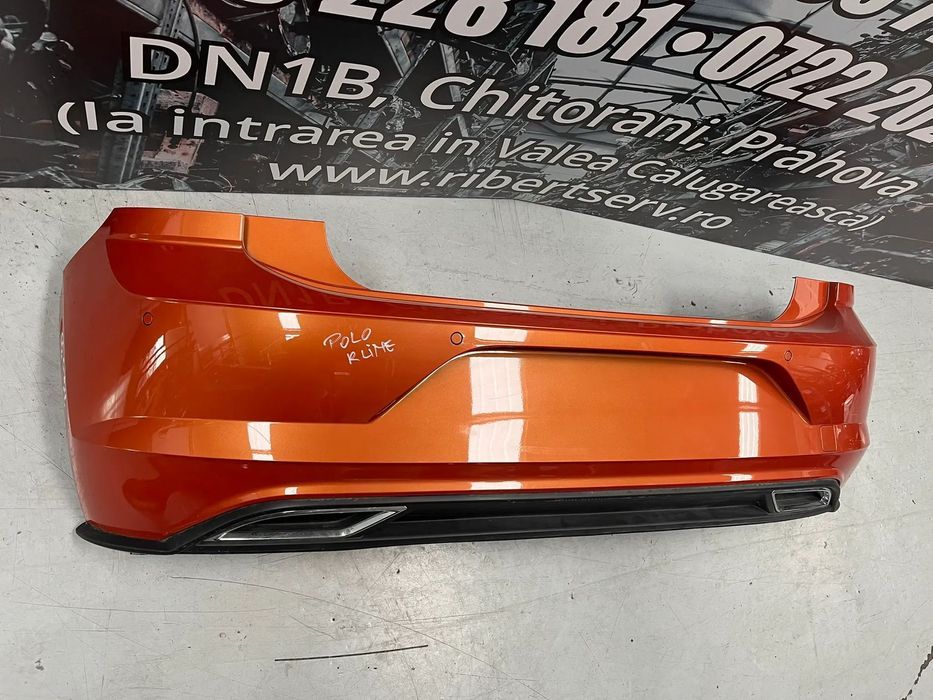 bara spate vw polo 6 r-line 2g 2017 - portocaliu 2g6807421