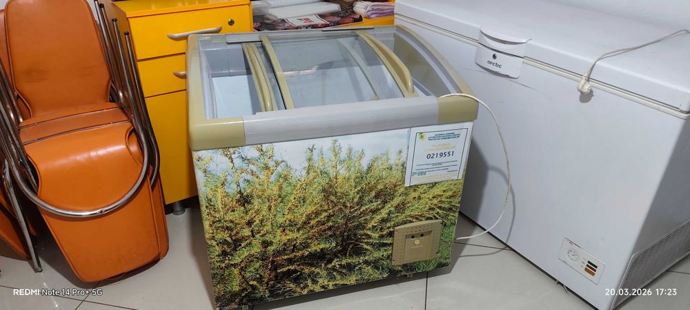 Vand Lada frigorifica  geam culisant