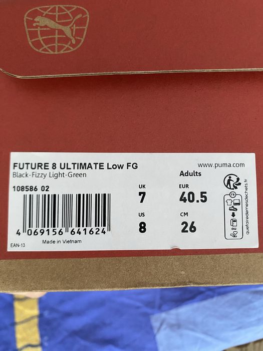 Vand Ghete de fotbal Puma FUTURE 8 ULTIMATE Low FG!
