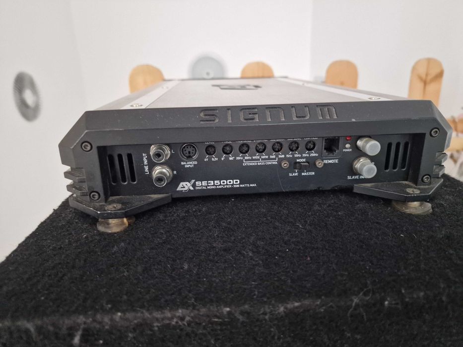 Subwoofer Auto Axton AB30 250w + AMP SE3500D + Condensator Hifonics