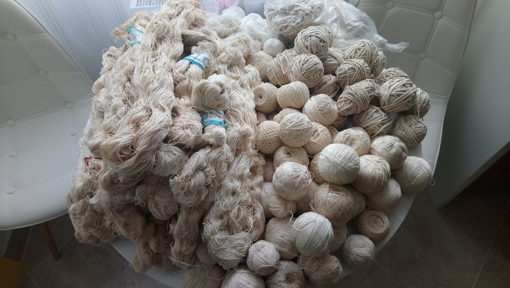 Vând ață, ghemuri macrame