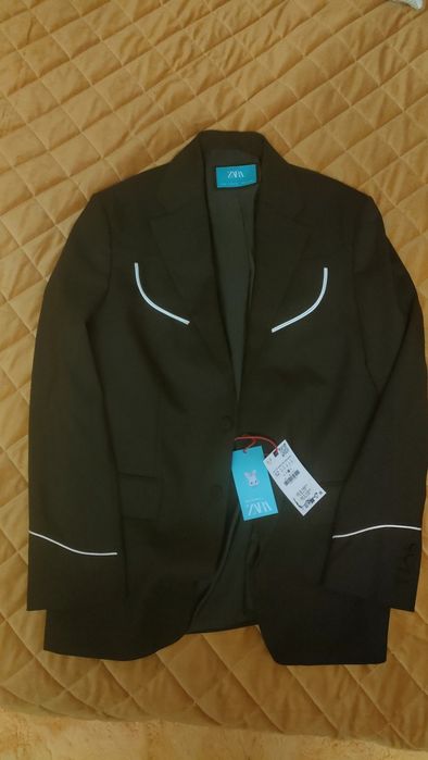 Sacou Harry Lambert x Zara limited edition Artist marimea 52 M L geaca