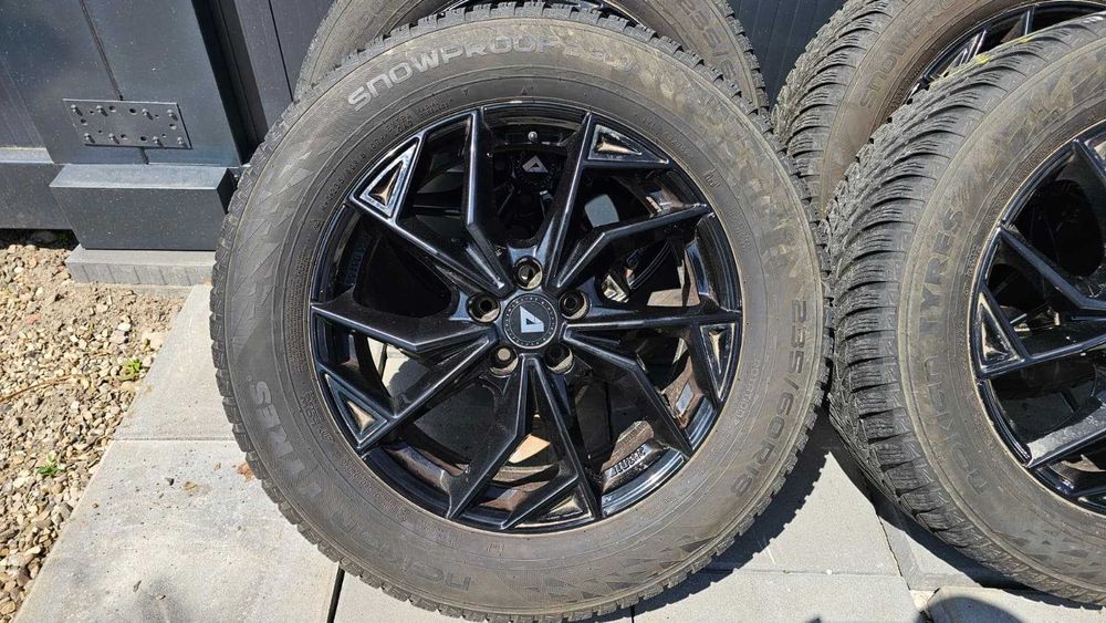 Jante Aliaj ALUTEC pt VOLVO XC60 + Cauciucuri M+S 235 / 60 / R18