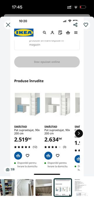 Pat supraetajat ikea