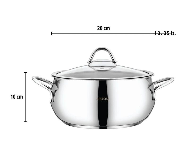 Комплект стоманени тенджери! Неразопаковани!!!