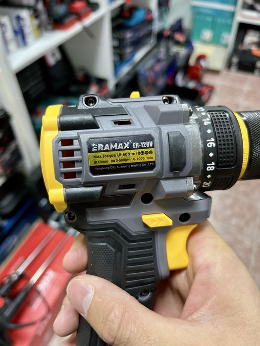 Шуруповерт ЕРАМАКС, ERAMAX, 48 вольт, безщеточный