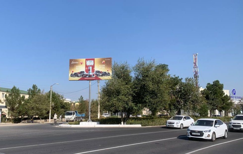 Buxoro// bilbordlar// led ekranlar// tashqi reklama joylash xizmati