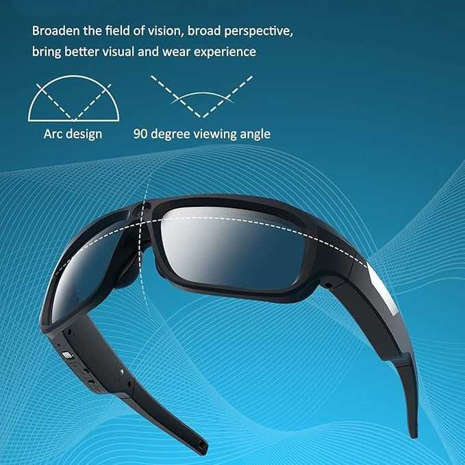 Шпионски Интелигентни слънчеви очила за запис на видео