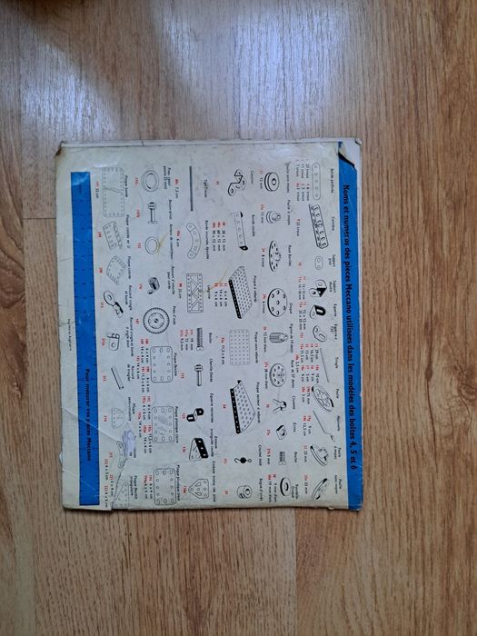 Meccano A5 ретро винтидж колекционерски конструктор