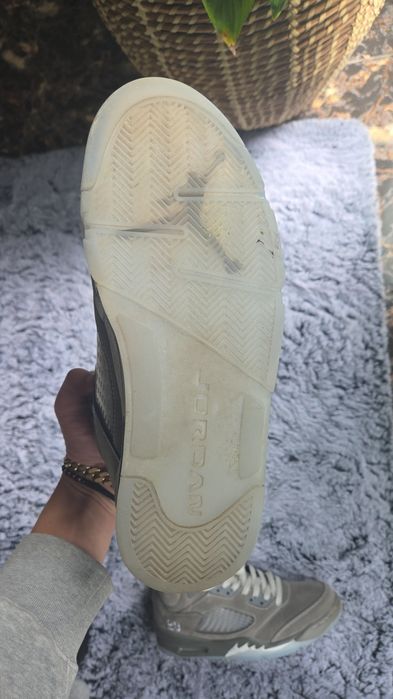 Jordan 5 Wolf Gray