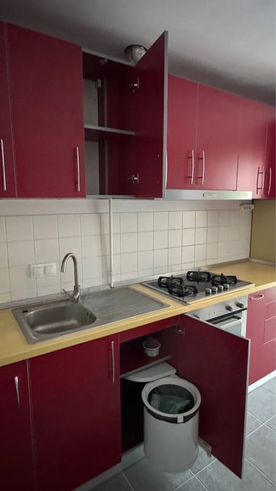 Vand bucatarie modulara, cu aragaz si ciptor incluse