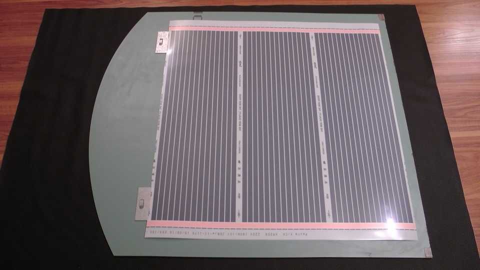 Инфрачервен нагревател за огледало на 12 и 220 волта