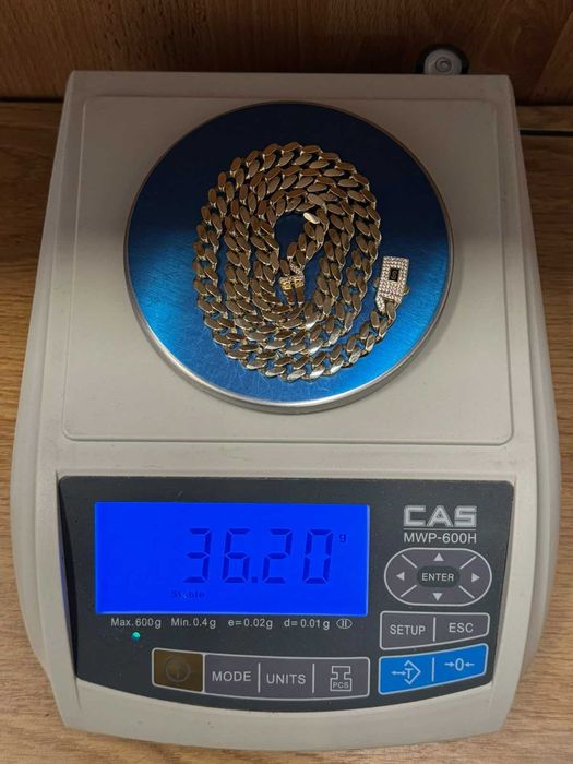 Златен  Ланец  - Гривна - К О М П Л Е К Т - Monaco Chain  - 585 / 14 кр. № 2