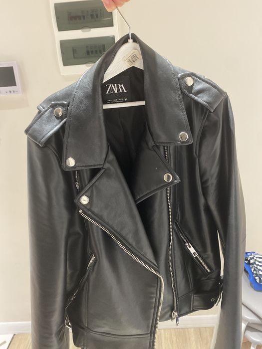 Продам кожаную куртку Zara
