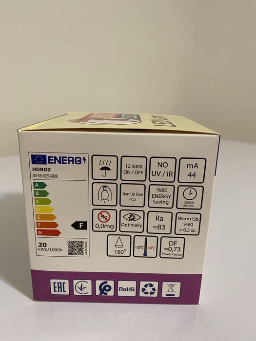 Лампочки Hozor Electric и Philips