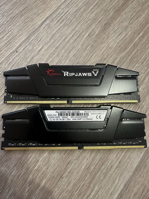 G. SKILL  ddr4 3200mgz 32gb 2*16