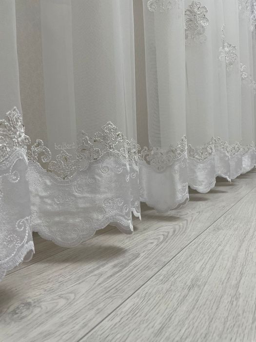 Тюль 12метр  в отличном состояние