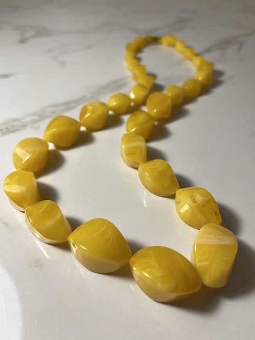 Янтарные бусы 55см