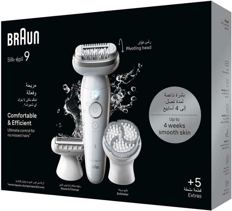 Эпилятор Braun ses9061 с гарантией 1 год, доставка бесплатно!