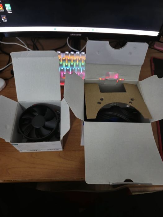 Продаются кулерп для ПК, башеный и обычный