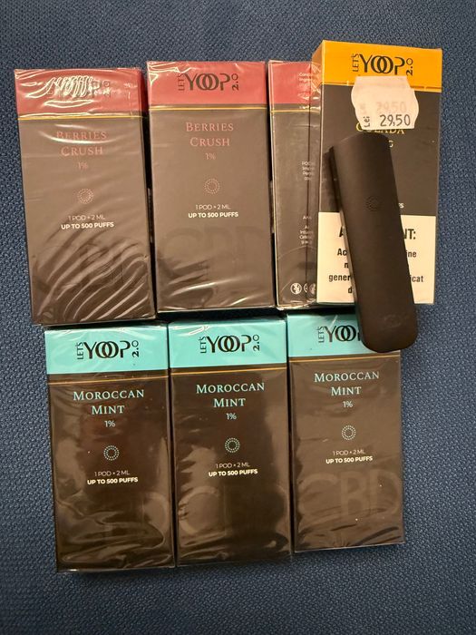 Dispozitiv de vapat Yoop plus 7 rezerve cu cbd