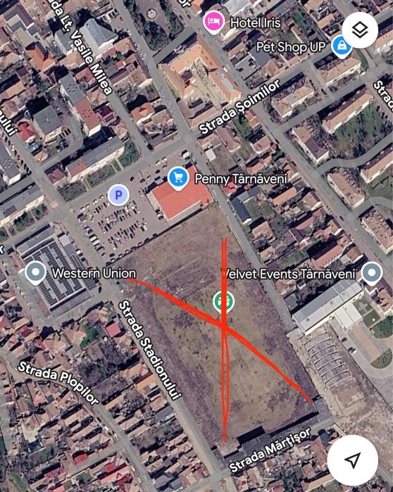 Teren ultracentral - 17900 mp Tarnaveni