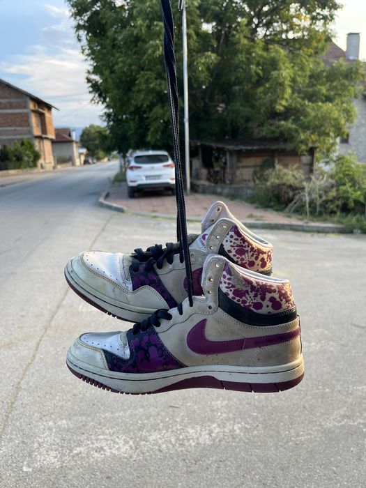 Nike Dunk high - tie dye purple 2009