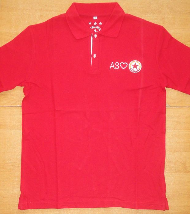 Футболна тениска - Аз обичам ЦСКА, размер M