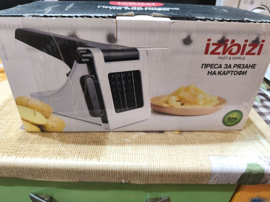 Преса за рязане на картофи, нова