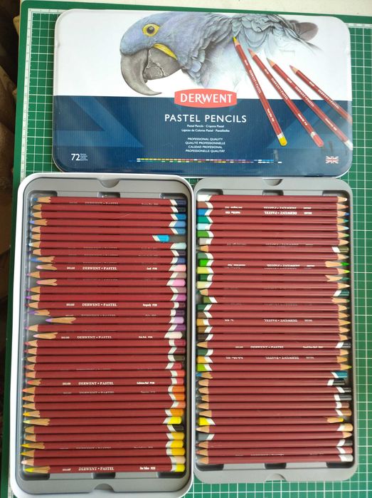 Пастель сухая (карандаши, мелки)