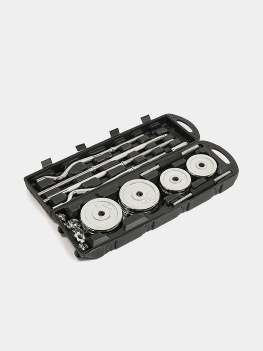 Gantel shtanga nabor 55 kgli xitoy trenajor zal uchun