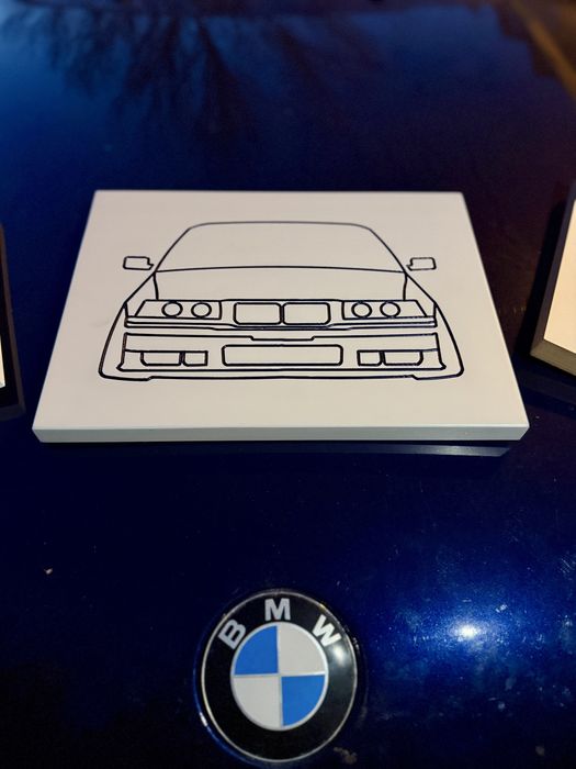 Tablou personalizat gravat cu tematica auto