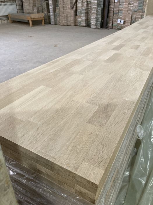 Дуб сращенный мебельный щит 20/40